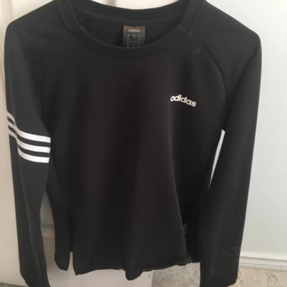 Adidas Crew Neck Hoodie-Size Medium